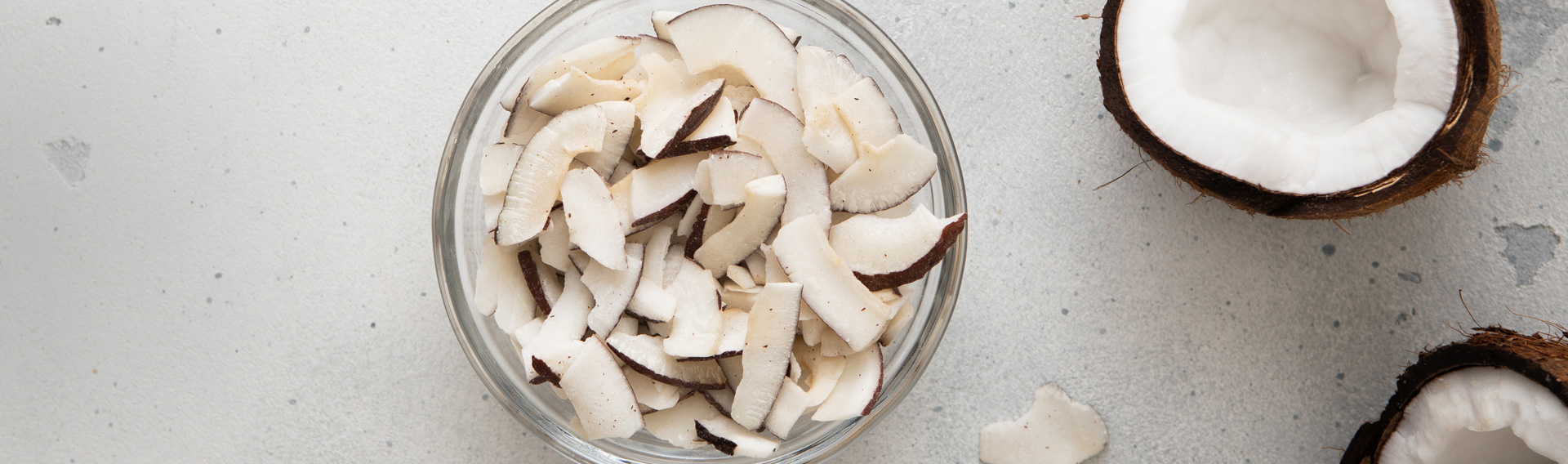 dried coconut