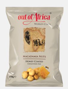 honey coated macadamia nuts pack